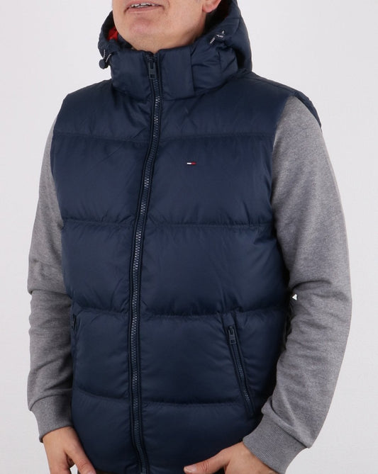 Tommy Jeans Tommy Hilfiger Daunenweste Black Iris