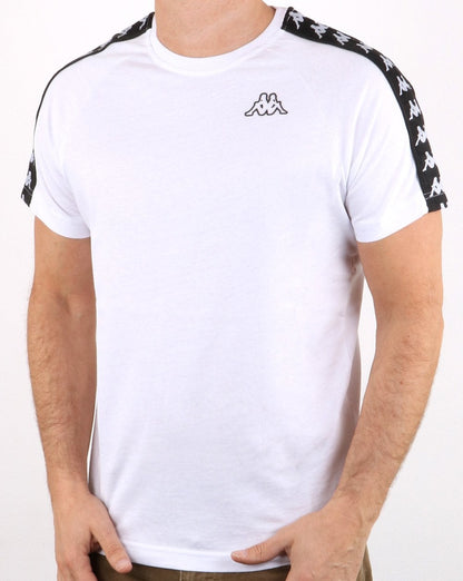 Kappa Banda Coen T-Shirt Weiß/Schwarz