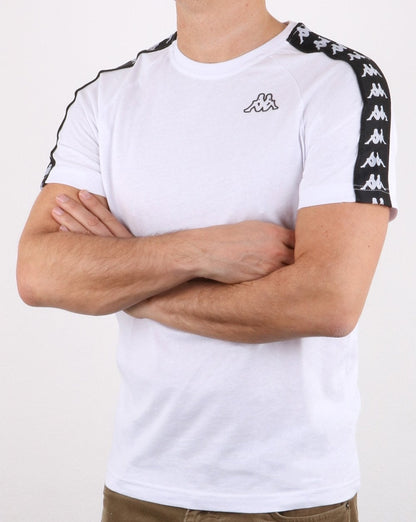 Kappa Banda Coen T-Shirt Weiß/Schwarz