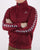 Kappa Banda Anniston Slim Track Top Burgundy