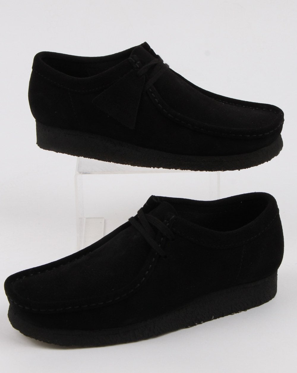 Clarks Originals Wallabee Wildleder Schwarz