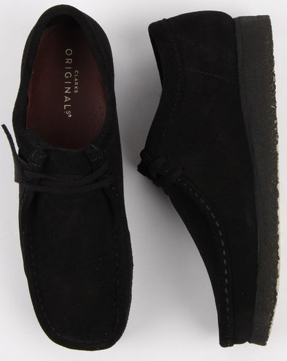 Clarks Originals Wallabee Wildleder Schwarz