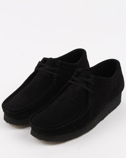 Clarks Originals Wallabee Wildleder Schwarz