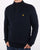 Lyle And Scott 1/2 button funnel knit Dark Navy