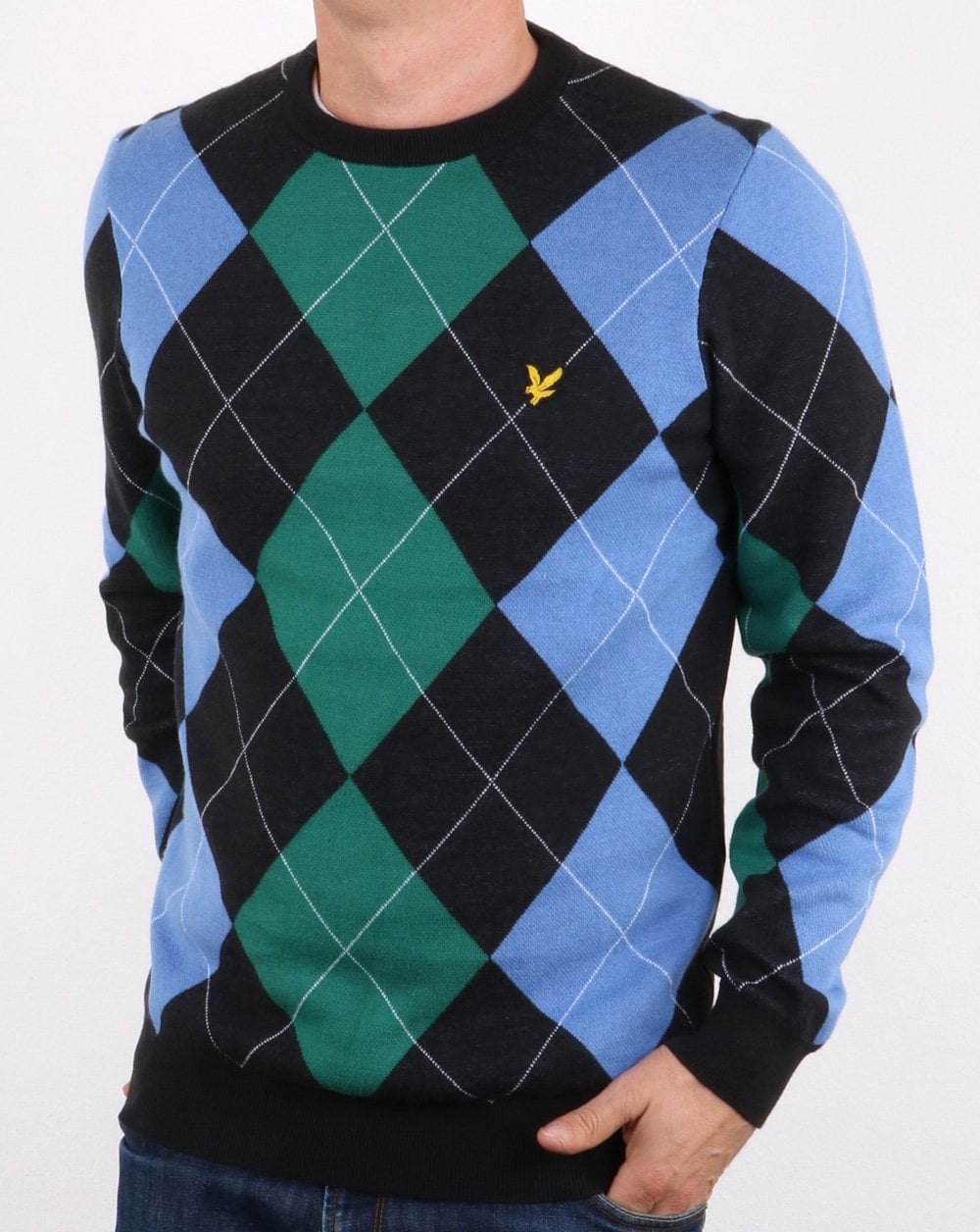 Lyle And Scott Argyle Diamond Jumper