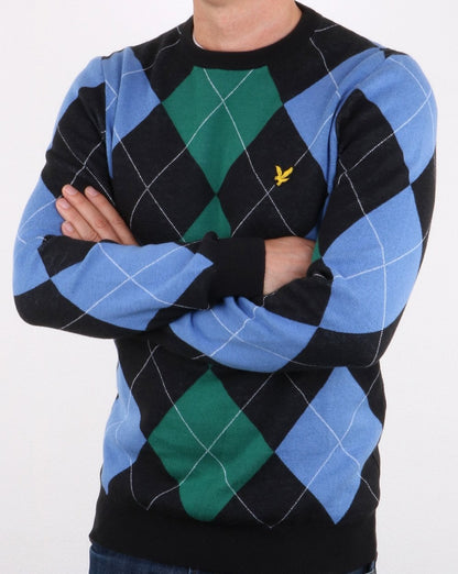 Lyle And Scott – Pullover mit Argyle-Diamantmuster