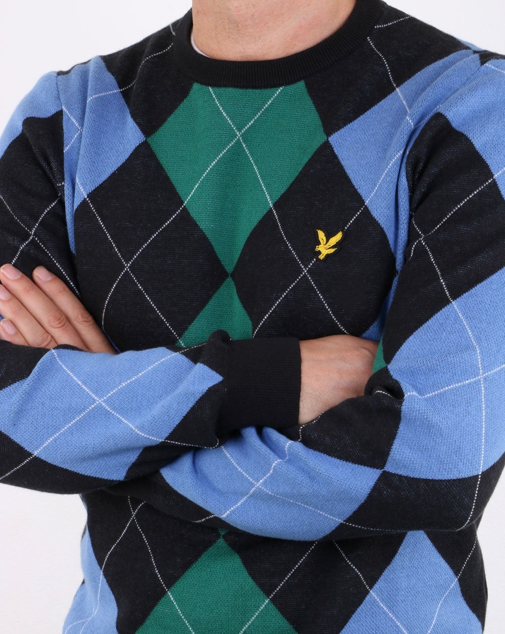 Lyle And Scott Argyle Diamond Jumper