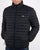 Lacoste Contrast Lining Quilted Jacket Black