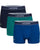 Lacoste Triple Pack Boxers Navy/green/blue