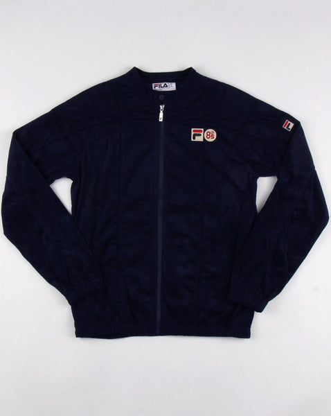Fila Vintage Terrinda Mk3 Pro Badged Track Top Navy