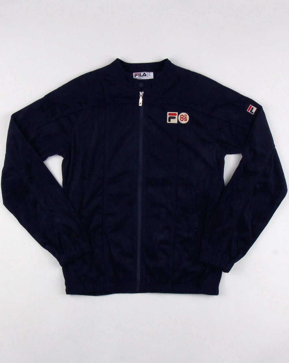 Fila Vintage – Terrinda Mk3 Pro – Trainingsjacke mit Badge, Marineblau
