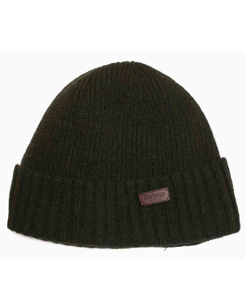 Barbour Carlton Beanie Dunkelgrün