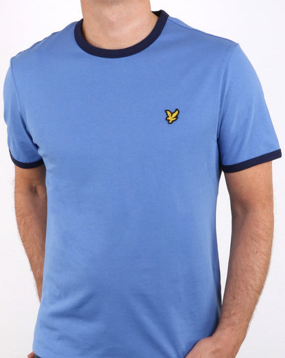 Lyle And Scott Ringer T-Shirt Blau/Marineblau