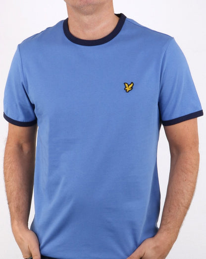 Lyle And Scott Ringer T-Shirt Blau/Marineblau