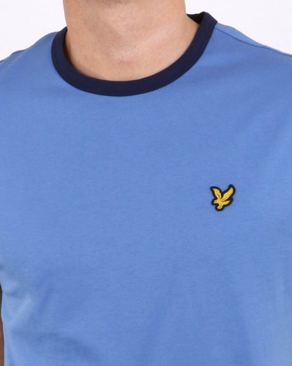Lyle And Scott Ringer T-Shirt Blau/Marineblau