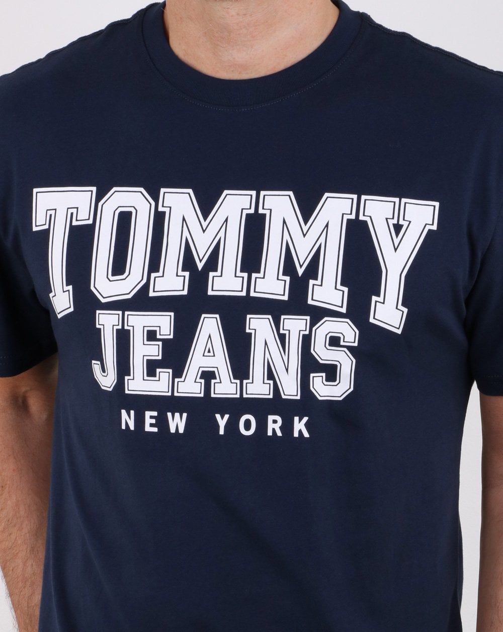 Tommy Hilfiger College T-Shirt Marineblau