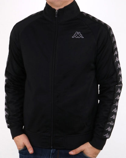 Kappa Banda Anniston Slim Trainingsjacke Schwarz