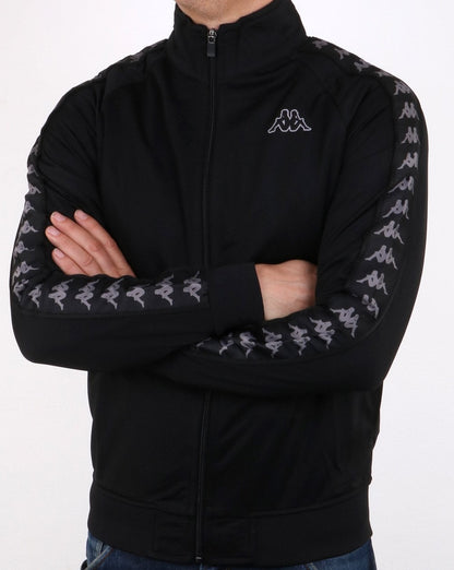 Kappa Banda Anniston Slim Trainingsjacke Schwarz