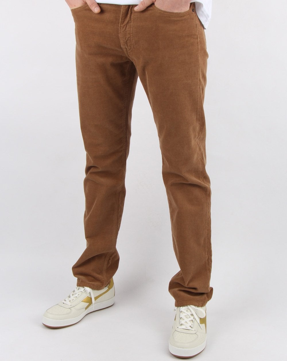 Gant Regular Cord Jeans Roasted Walnut