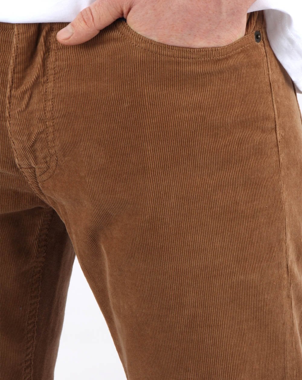 Gant Regular Cord Jeans Roasted Walnut