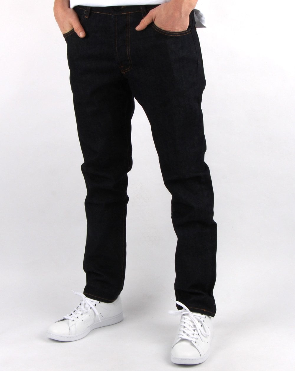 Marshall Artist – Regular Tapered Jeans in Spülwaschung
