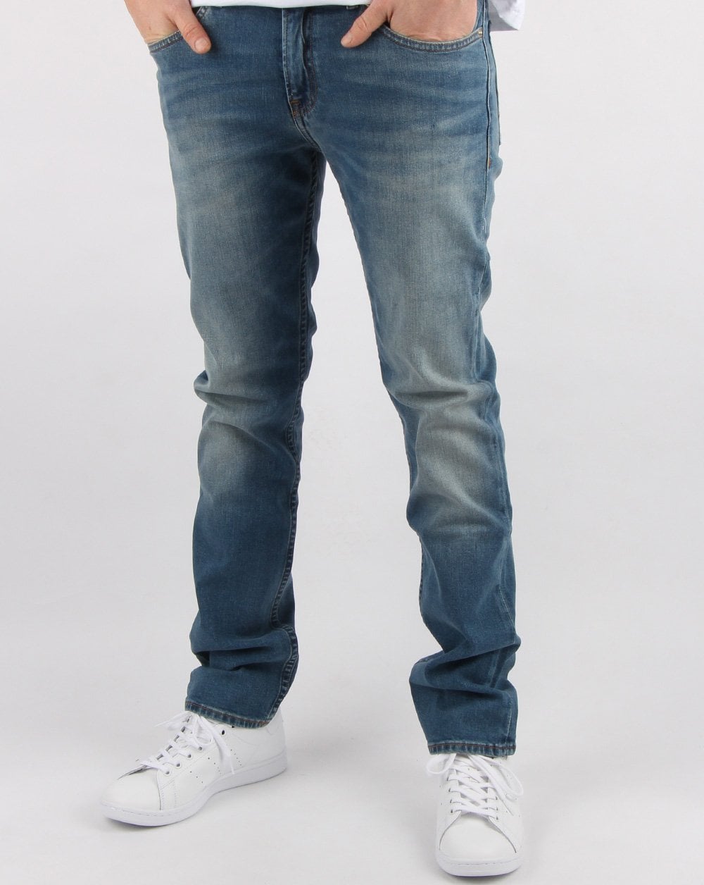 Tommy Hilfiger Ryan Straight Jeans Fulton Mittelblau