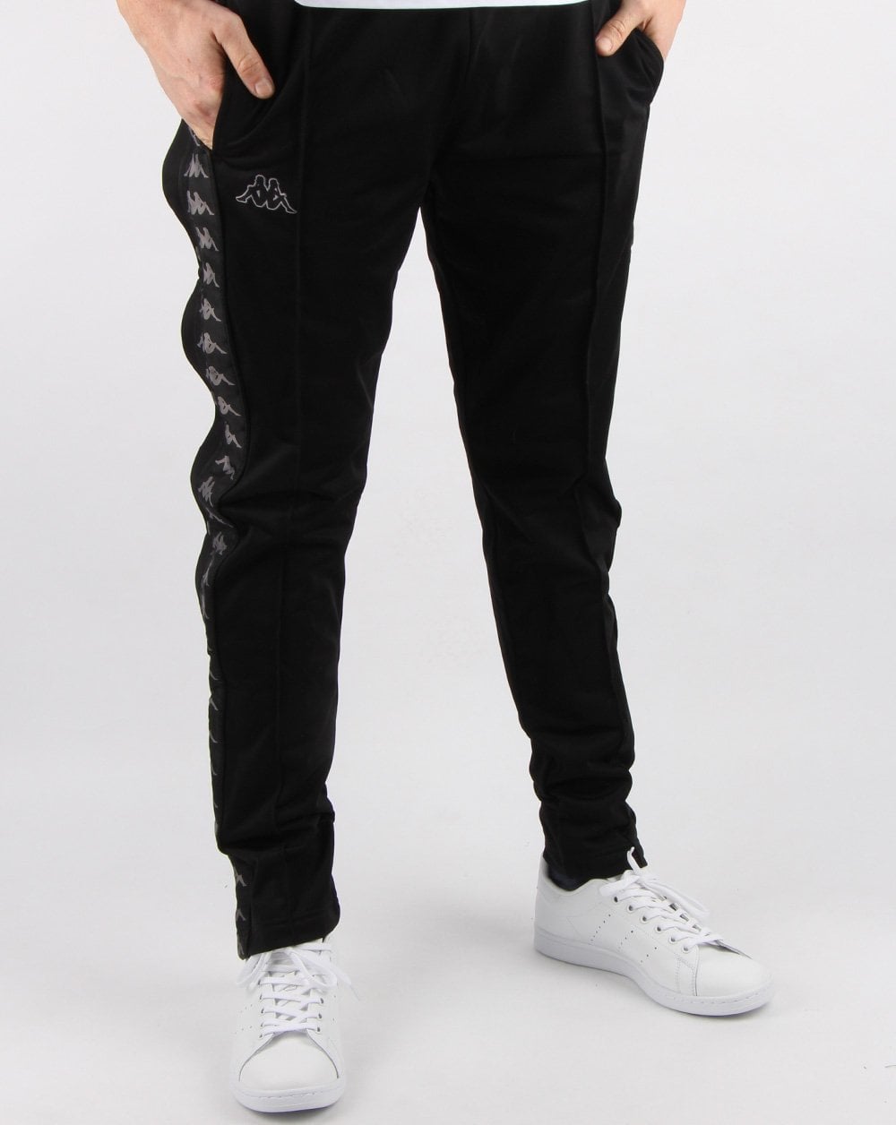 Kappa Banda Astoria Snap Pant Schwarz