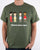 80s Casual Classics Business Vs Firm T Shirt Khaki