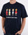 80s Casual Classics Firm Business Love T Shirt Navy