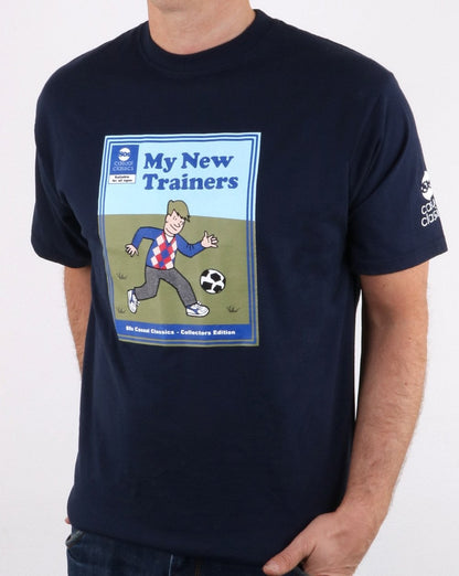 80er Casual Classics Meine neuen Trainer T-Shirt Marineblau