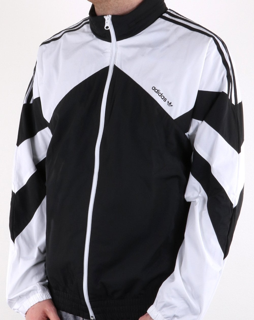 Adidas Originals Palmeston Windbreaker Schwarz/Weiß