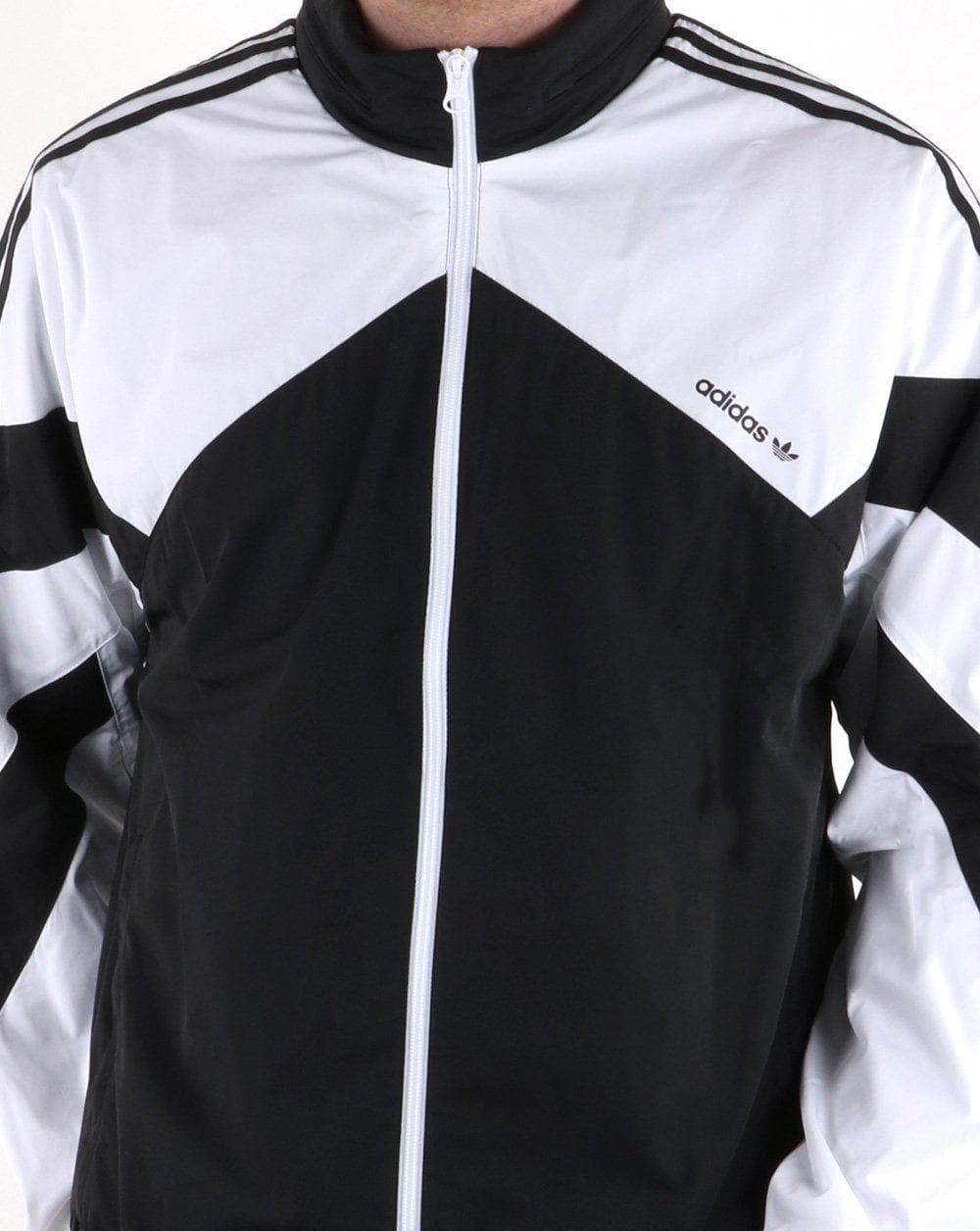 Adidas Originals Palmeston Windbreaker Schwarz/Weiß