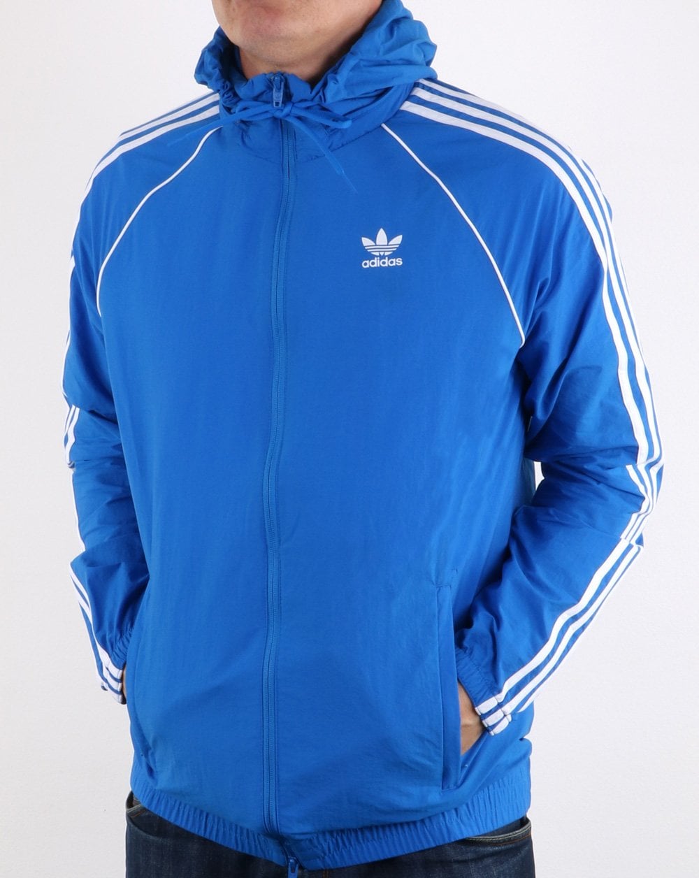 Adidas Originals Superstar Windbreaker Bluebird Blue