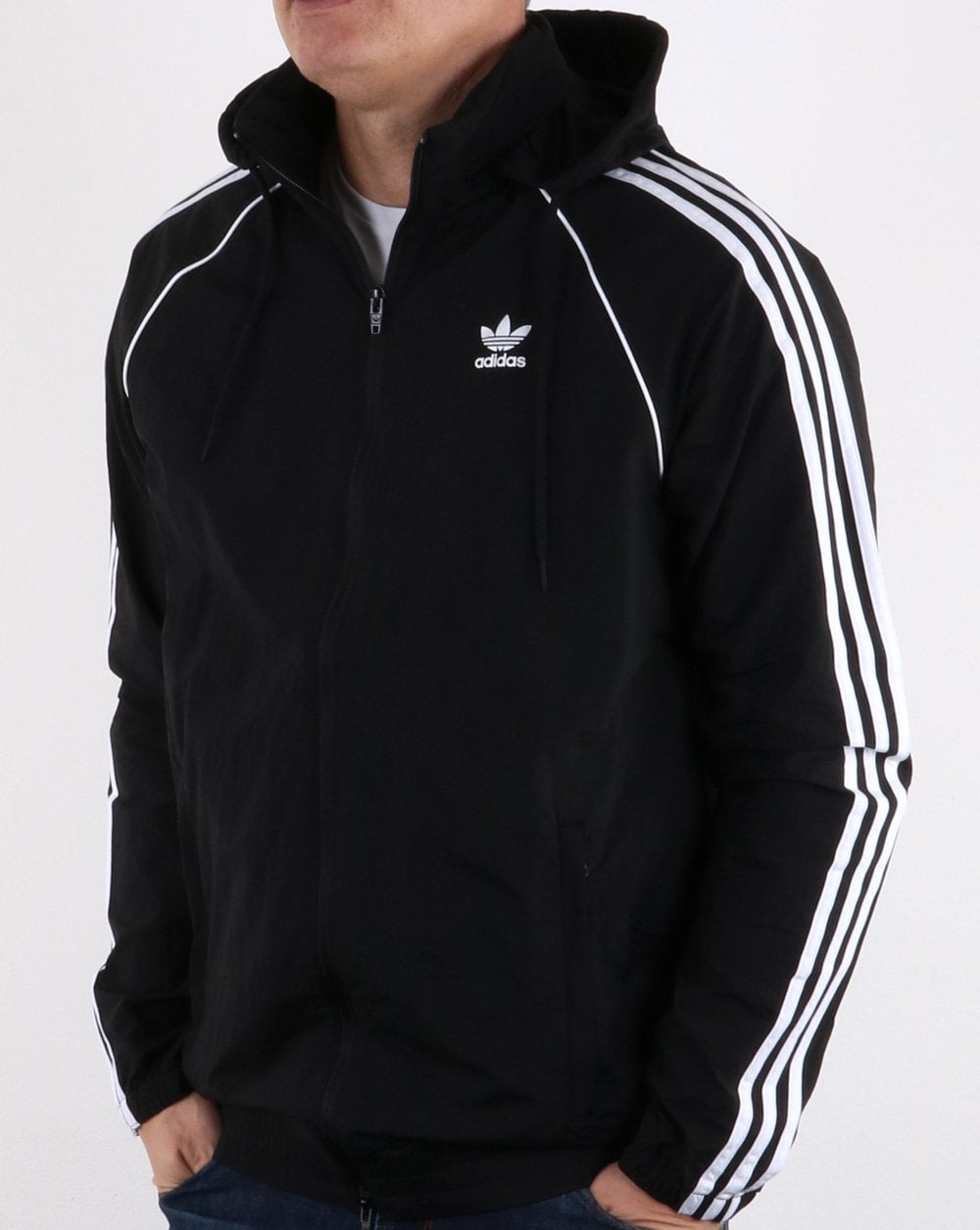 Adidas Originals Superstar Windbreaker Schwarz