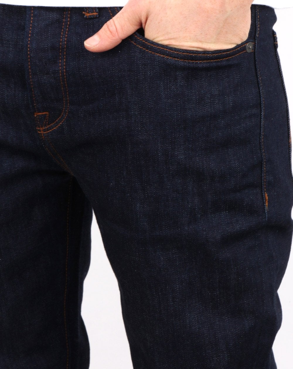 Pretty Green – Erwood – Regular Slim Fit – Rinse Wash