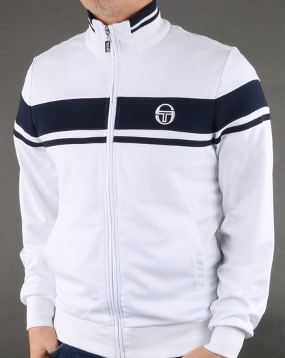 Sergio Tacchini Masters Trainingsjacke Weiß/Marineblau