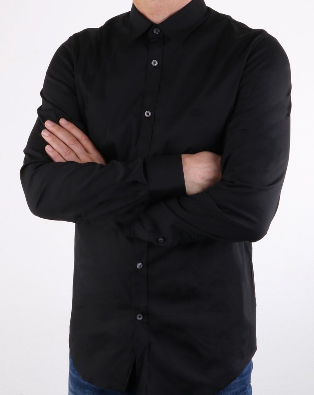 Lacoste Woven Shirt Black