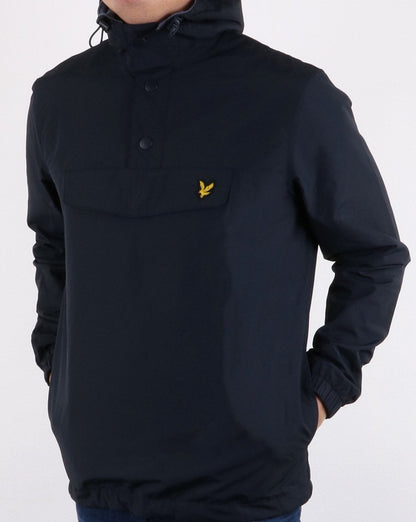 Lyle And Scott Jacke mit Viertelreißverschluss und Tasche, Marineblau