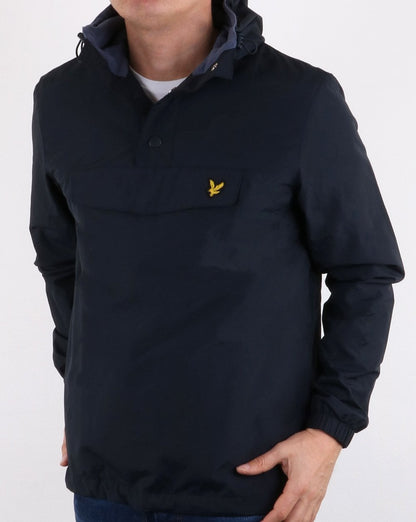Lyle And Scott Jacke mit Viertelreißverschluss und Tasche, Marineblau