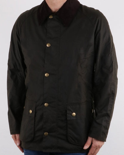 Barbour Ashby Wachsjacke Oliv