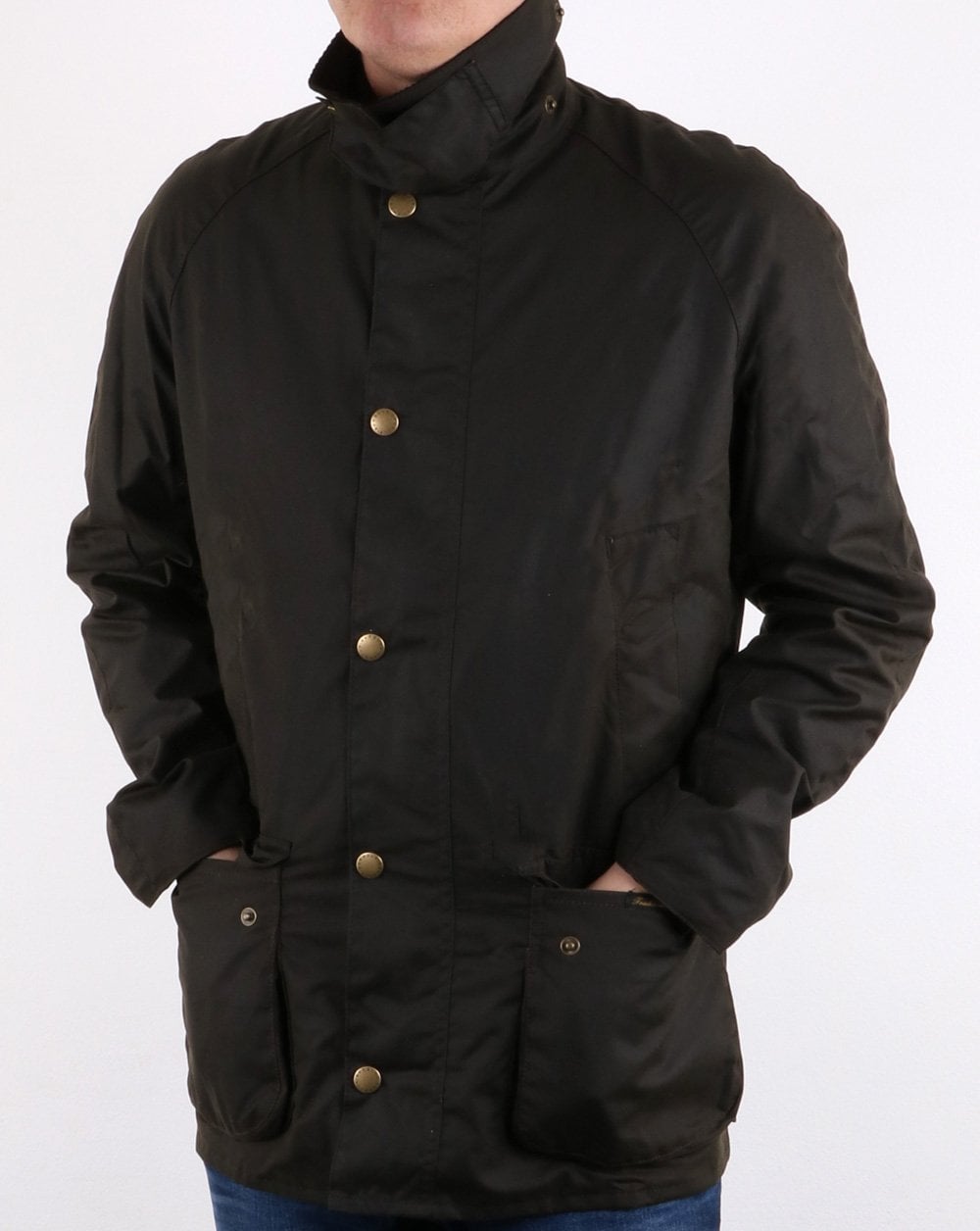 Barbour Ashby Wachsjacke Oliv