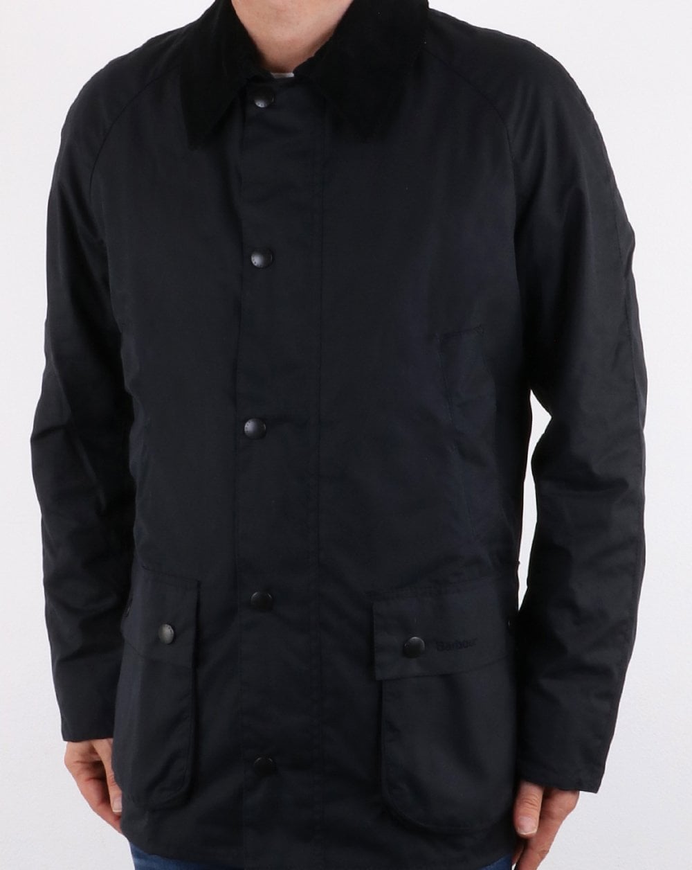 Barbour Ashby Wachsjacke Marineblau