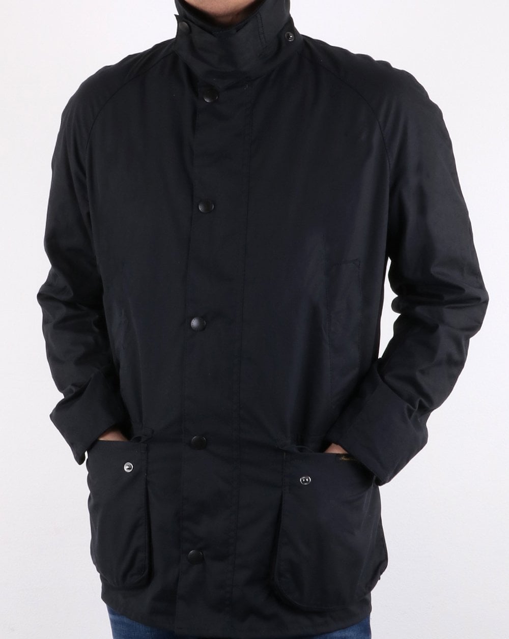 Barbour Ashby Wachsjacke Marineblau