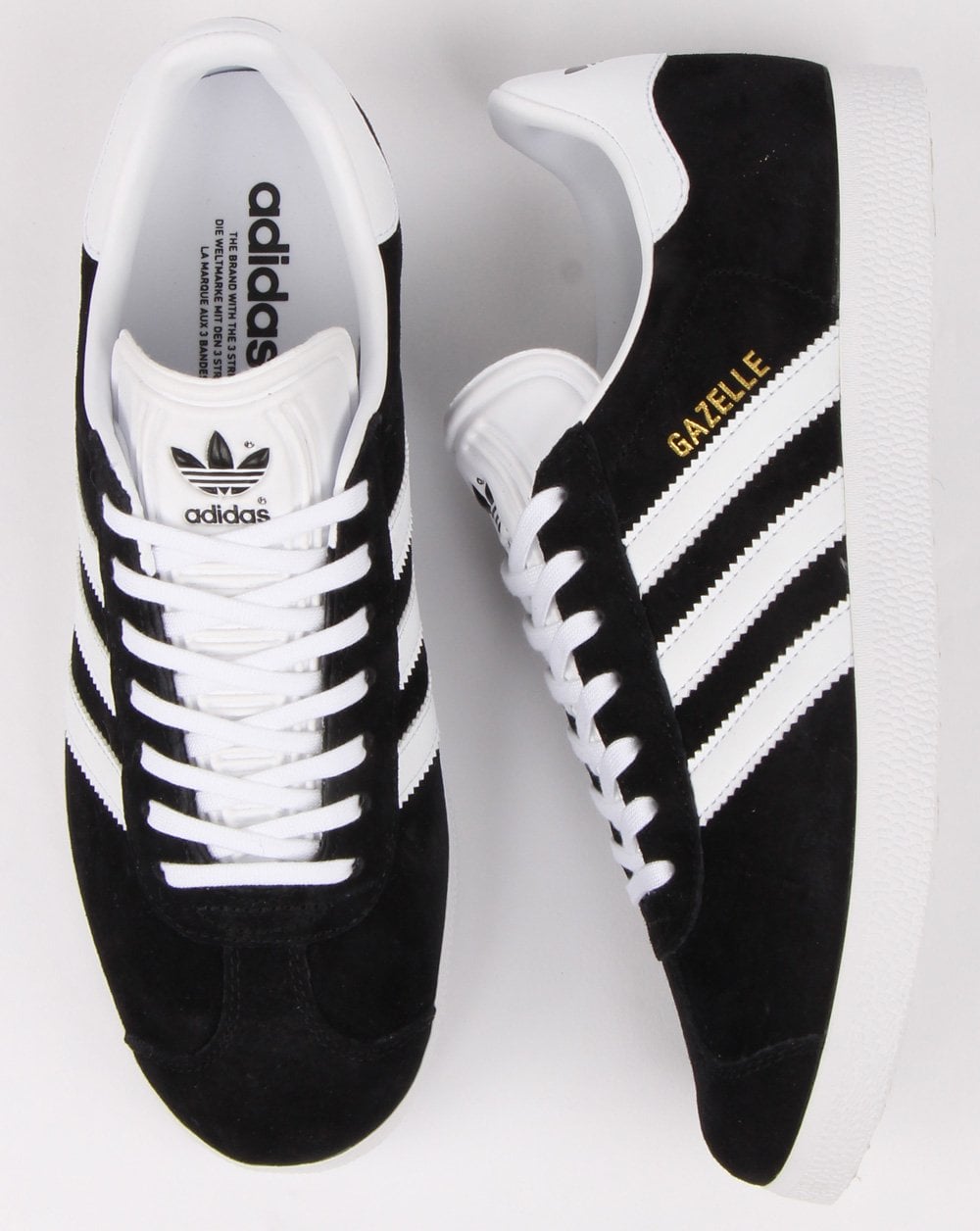 Adidas Gazelle Sneaker Schwarz/Weiß