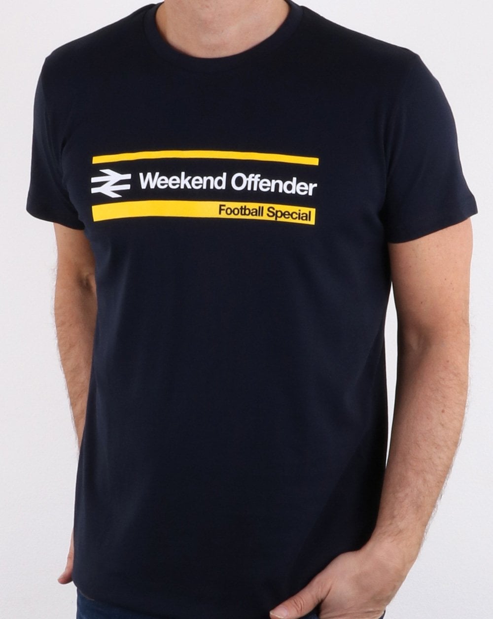Weekend Offender Football Special T-Shirt, Marineblau