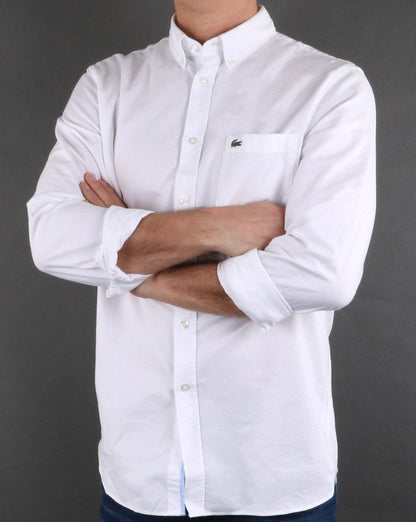 Lacoste Hemd Weiß
