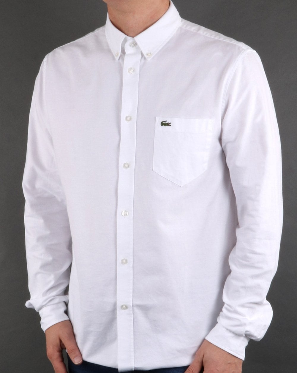 Lacoste Hemd Weiß