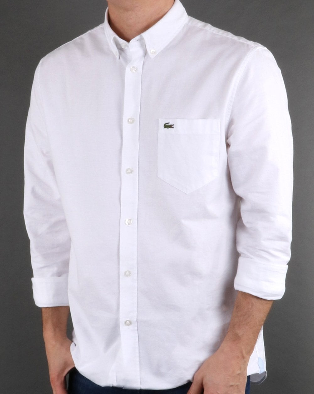 Lacoste Hemd Weiß