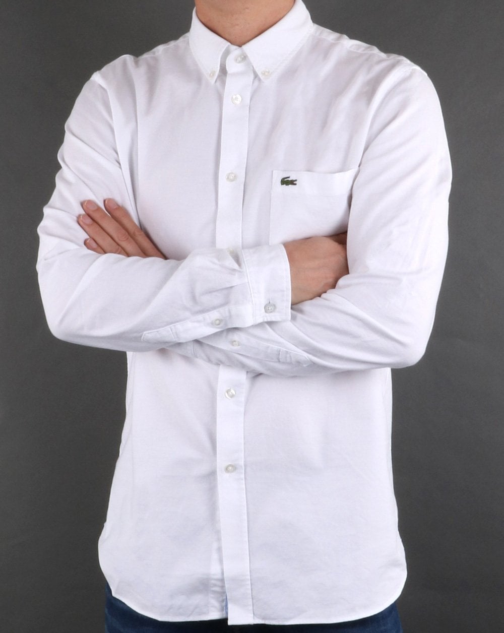 Lacoste Hemd Weiß