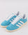 Adidas Gazelle Trainers Bright Cyan/White